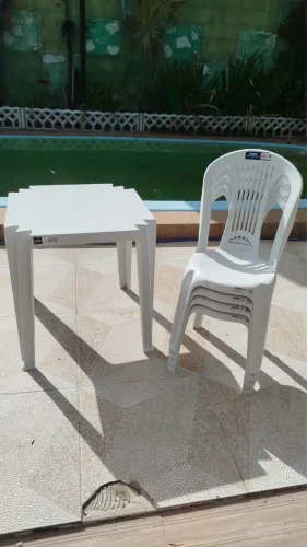 Conjunto de Mesa com 4 Cadeiras Tramontina - Novo