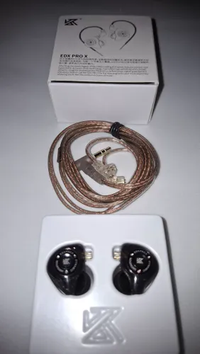 Fone de ouvido KZ EDX PRO X (NOVO)