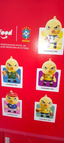 Coleção Completa Canarinho Ifood 5 Diferentes