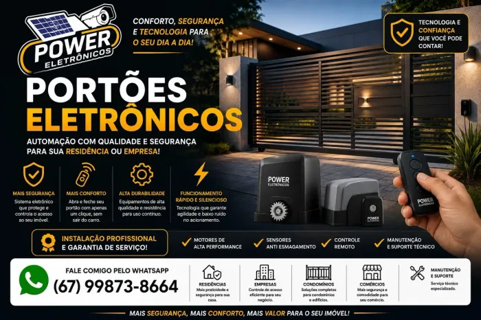 Venda instalação e manutenção