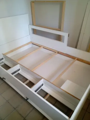 Cama branca