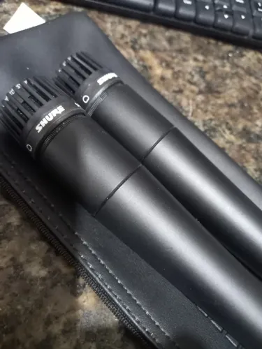 2 shure sm57 novo R$ 1.200,00