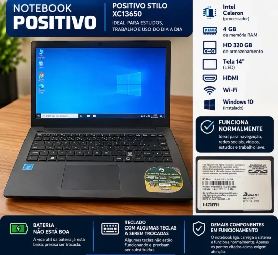 Notebook positivo