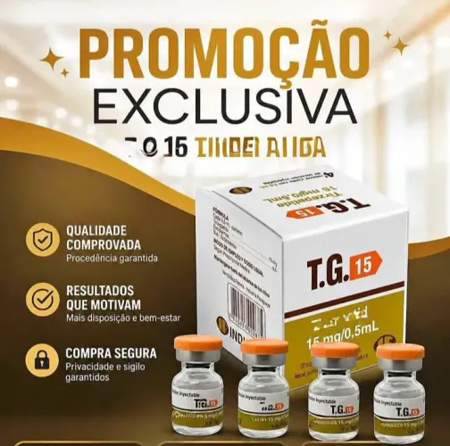 Caixa TG com 4 ampolas