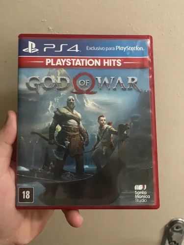 God for war, mídia física PS4
