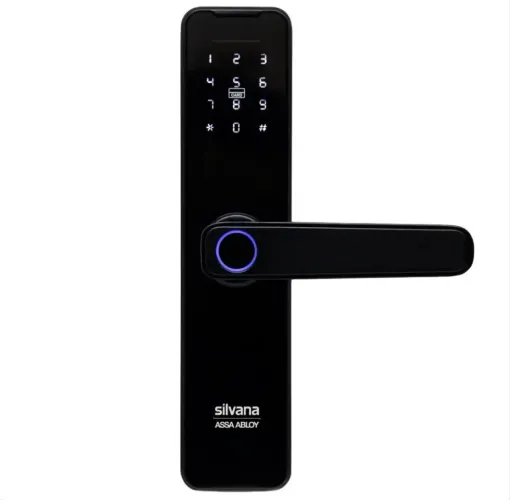 Fechadura eletrônica Silvana assa abloy