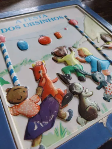 Livro A Festa dos Ursinhos 