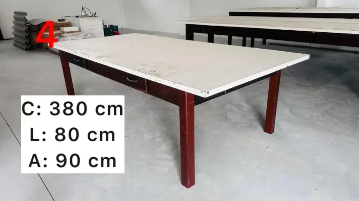 Mesa Madeira - Produção 380Cx80Lx90A