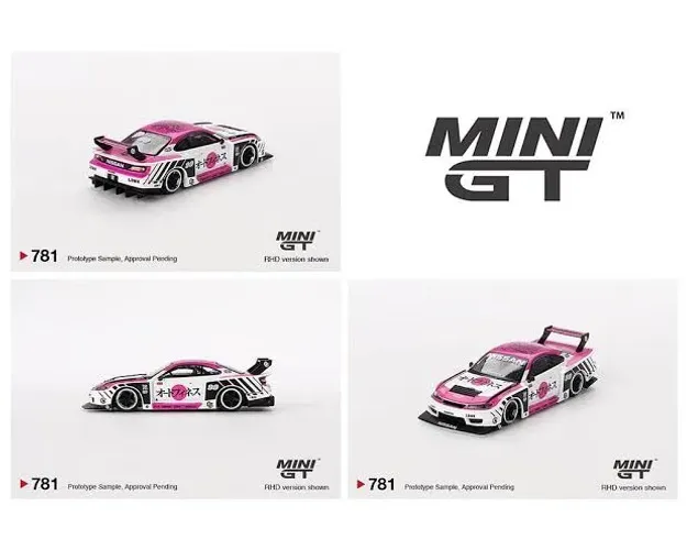 Mini GT Nissan Silvia (S15) LB-Super Silhouette