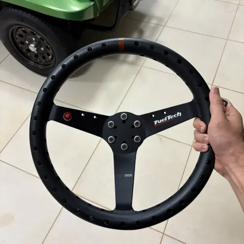 Volante Fueltech FTR355 Aliviado - Com cubo VW