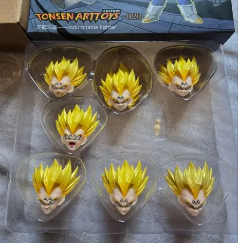 Majin Vegeta Head sculpt Tonsen