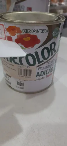 Tinta Lukscolor Tradição Lavavel 800ml na cor Blackburn