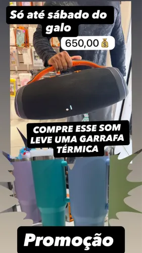 SOM BLUETOOTH BOOMBOX GRANDE