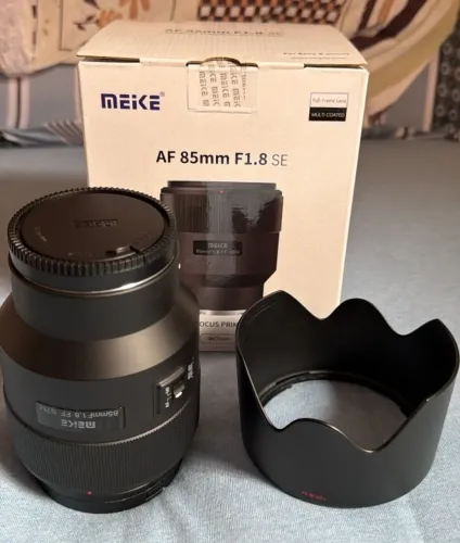 Lente Meike 85mm 1.8 - Sony Full Frame