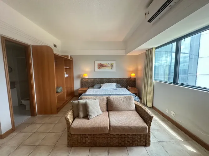 Tropical Executive - Flat mobiliado com vista para floresta e Tropical Hotel
