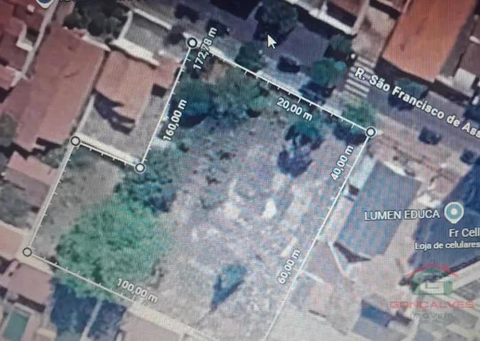 Excelente Area Central a Venda c/ 1.787,82 Mts em Piracicaba SP