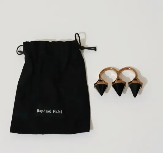 ANEL SPIKE PRETO RAPHAEL FALCI 