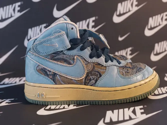 Tênis Nike Air Force 1 Mid Paisley Original 