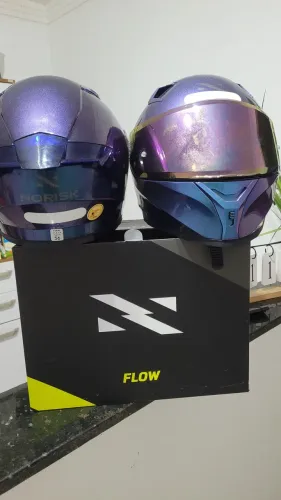Kit capacete norisk e jaqueta