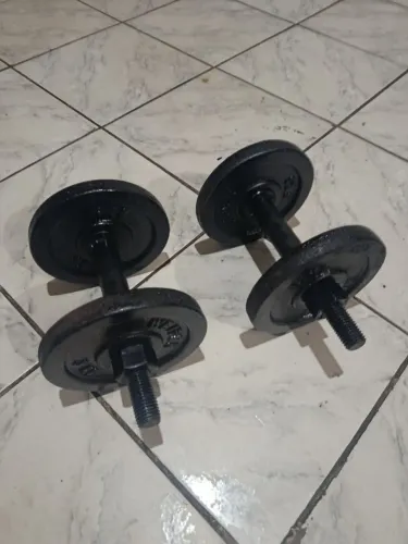 Par de halteres com 6/6 kg
