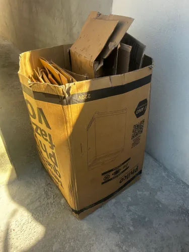 Caixas de papelão para mudança