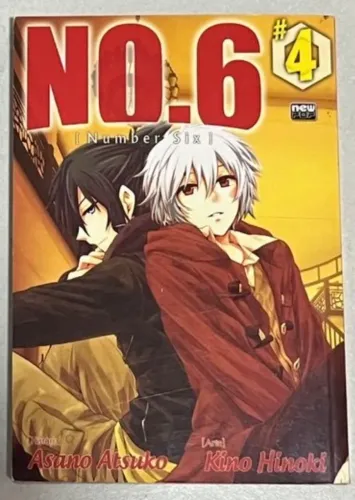 mangá no.6 volume 4 usado