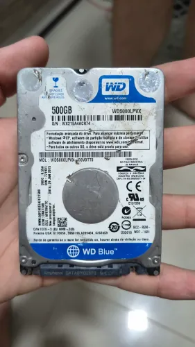 HD 500GB pra notebook