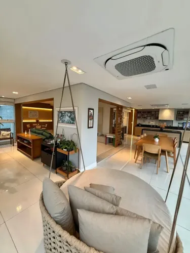 Apartamento com 5 suites 3 vagas de garagem lazer Bairro Aparecida Santos