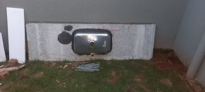 Pia de granito com Cuba usada