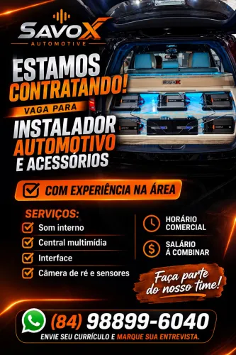 VAGAS DE TRABALHO