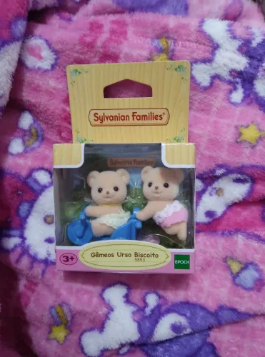 Sylvanian families- Gêmeos Urso Biscoito