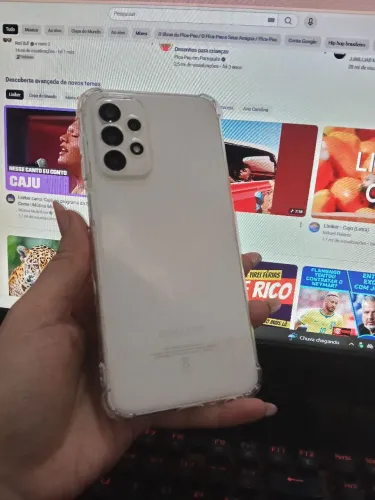 Samsung A23 128gigas + acessórios