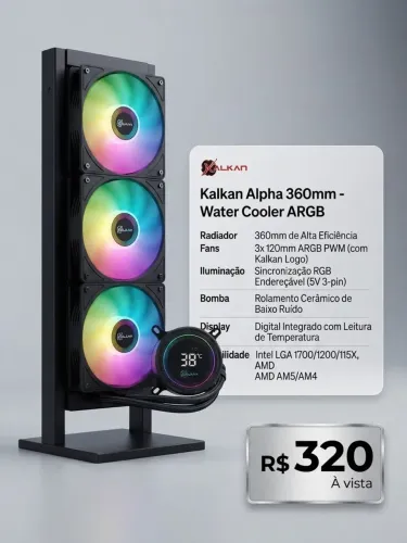 Water Cooler 360mm (novo)
