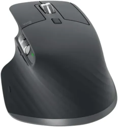 Mouse sem fio Logitech MX Master 3S com case protetor