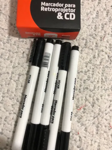 Canetas retroprojetor