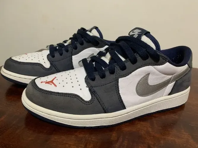 Eric Koston x Air Jordan 1 Low Midnight Navy 40 BR / 8.5 US - CJ7891-400