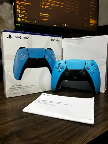 CONTROLE DE PS5 ZERADO