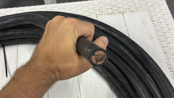 cabo elétrico de média tensão 50mm 20kv