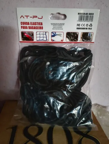 Corda Elástica para Bagageiro - 40x40 cm