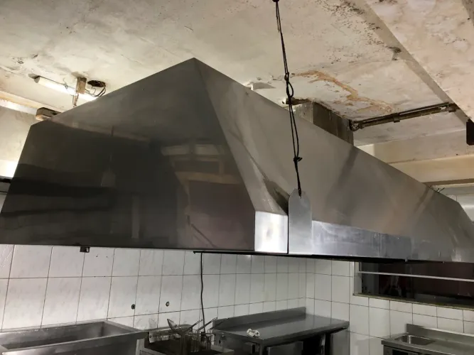 Exaustor industrial + coifa 3,00M X1,40M