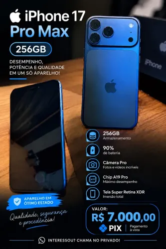 iPhone 17 Pro Max 256GB
