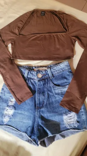 Short Jeans e cropped