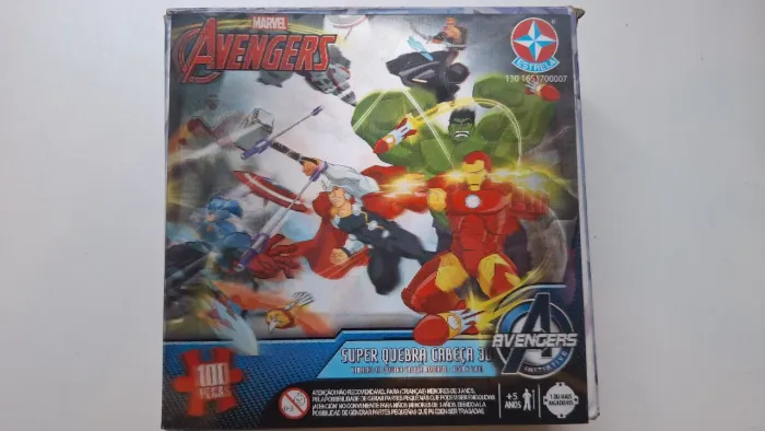 Quebra cabeça 3D Avengers da estrela 