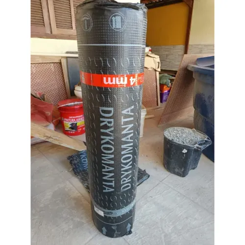 Manta asfáltica Dryko 4mm aluminizada - rolo lacrado