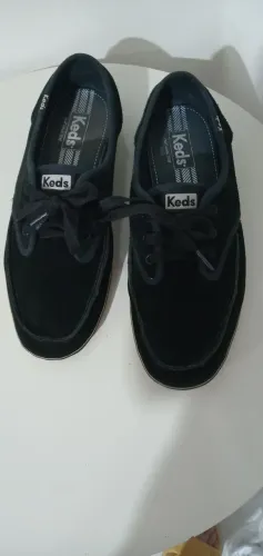 Tênis Keds ( modelo: Skipper Boat ) cabedal em camurça ( suede). Tam.37. Usado.