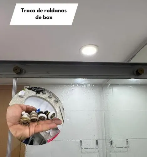 Manutenção de Box de vidro