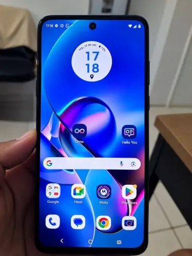 Moto g 54 5g 256 gb 16 GB ram +acessórios 