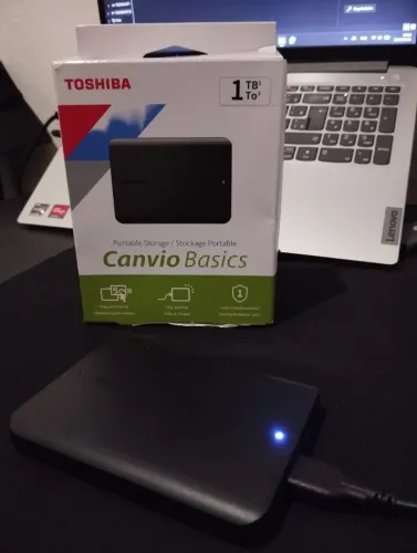HD Externo Toshiba 1TB (Memória)