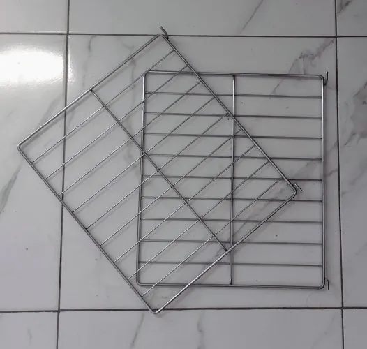 Fogão somente grelha inox para forno Tamanho 46,5 x 39,8 cm