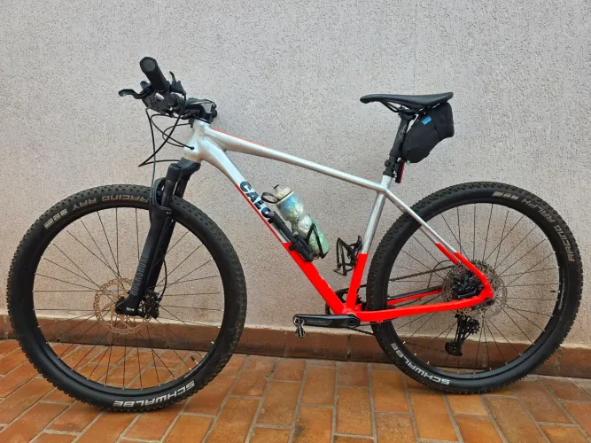 Bicicleta Aro 29 Mtb Caloi Elite Deore 12v Alumínio/vermelho